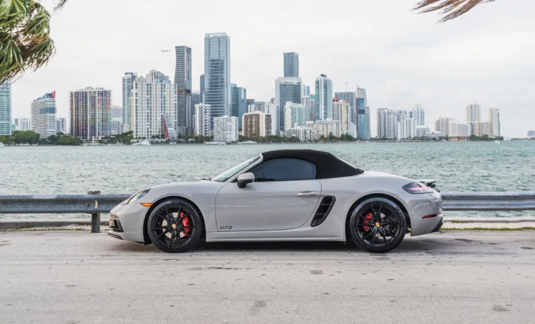 Porsche 718 Boxster GTS – Gray on Black