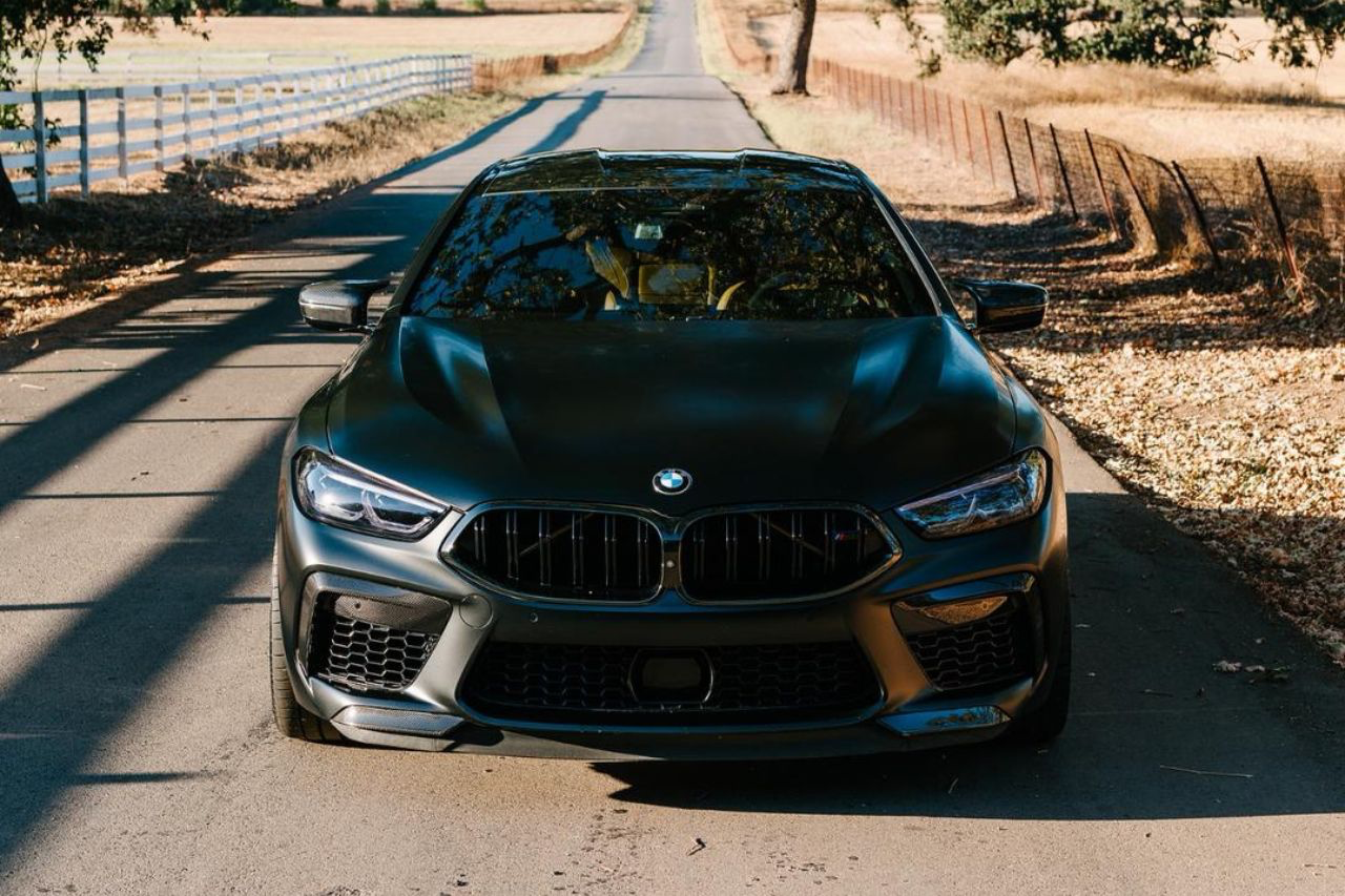 BMW M8 Competition Gran Coupe - Frozen Black Metallic w/ Matte Finish