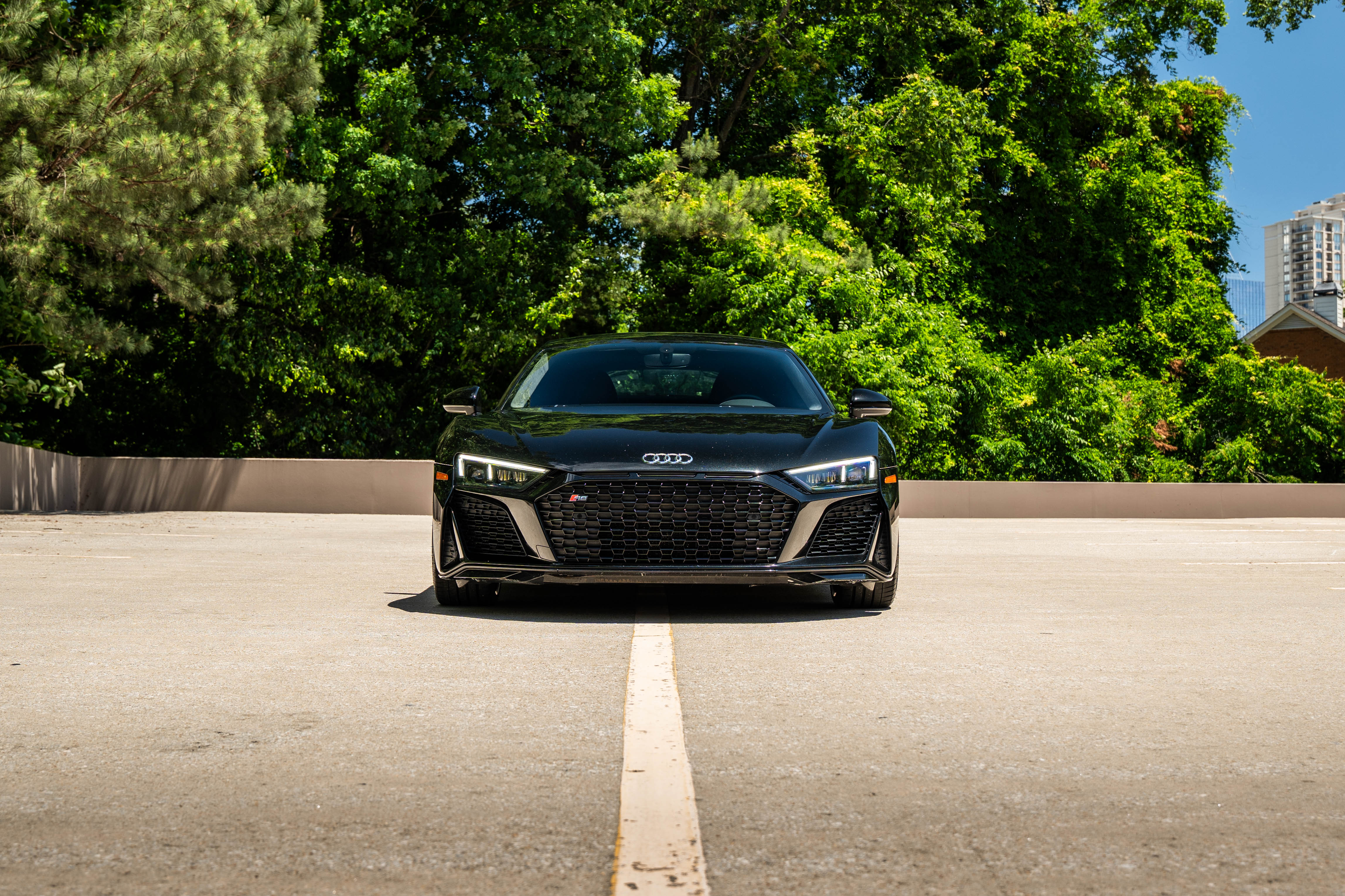 Audi R8 - Mythos Black Metallic on Black 