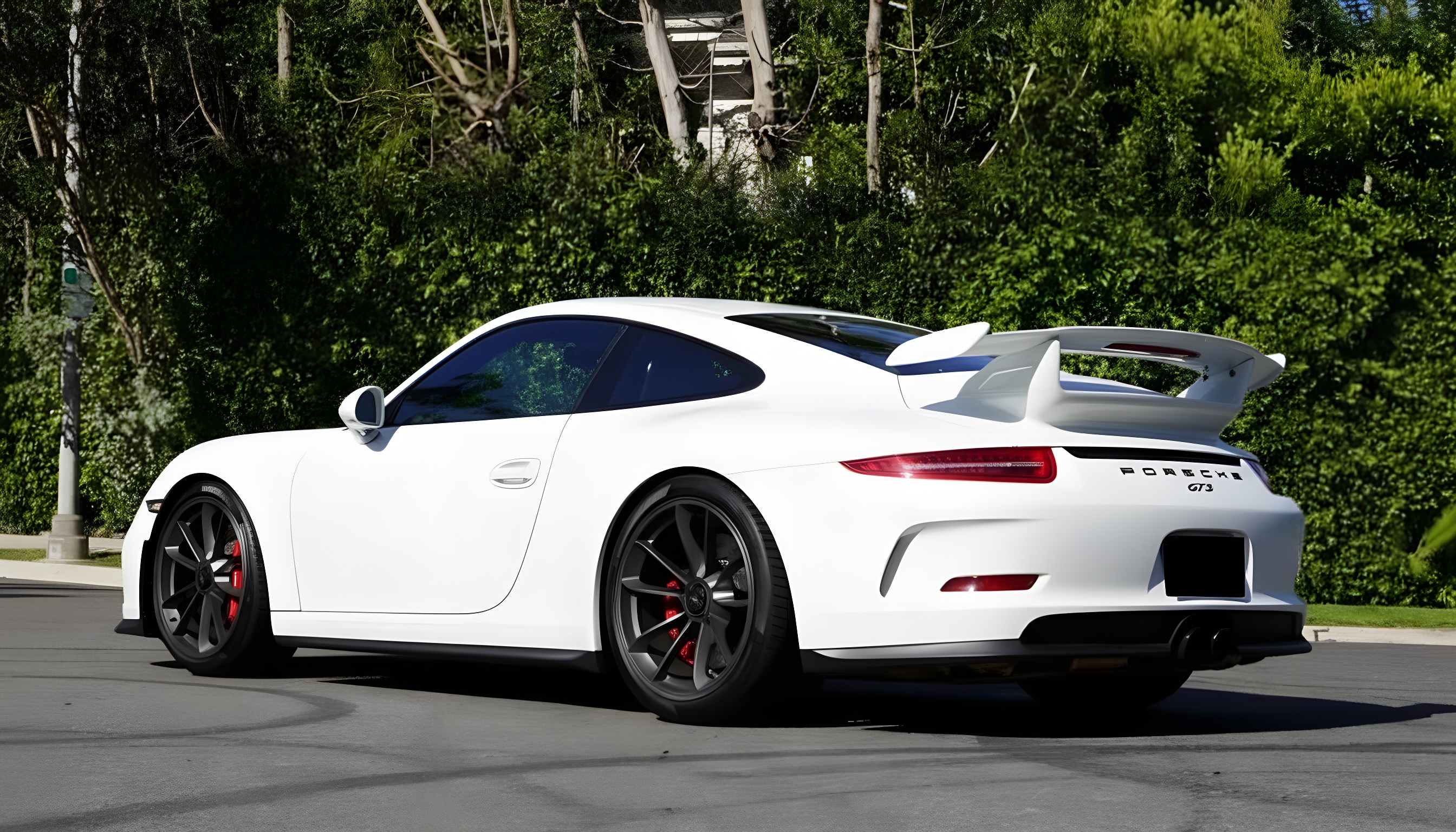 Porsche 911 GT3 (991.1) - Carrara White Metallic on Black