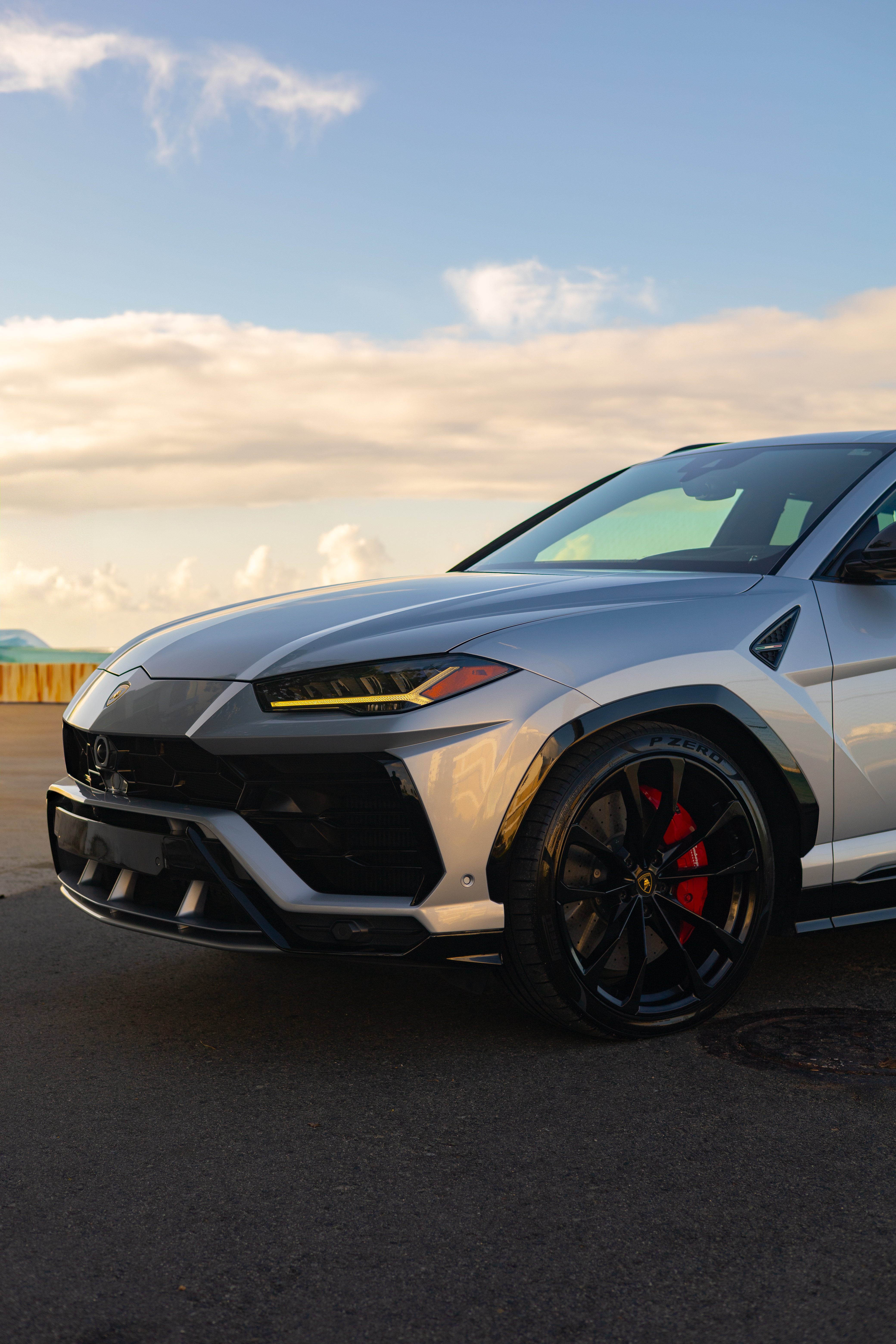 Lamborghini Urus – Grey with Red & Black Interior