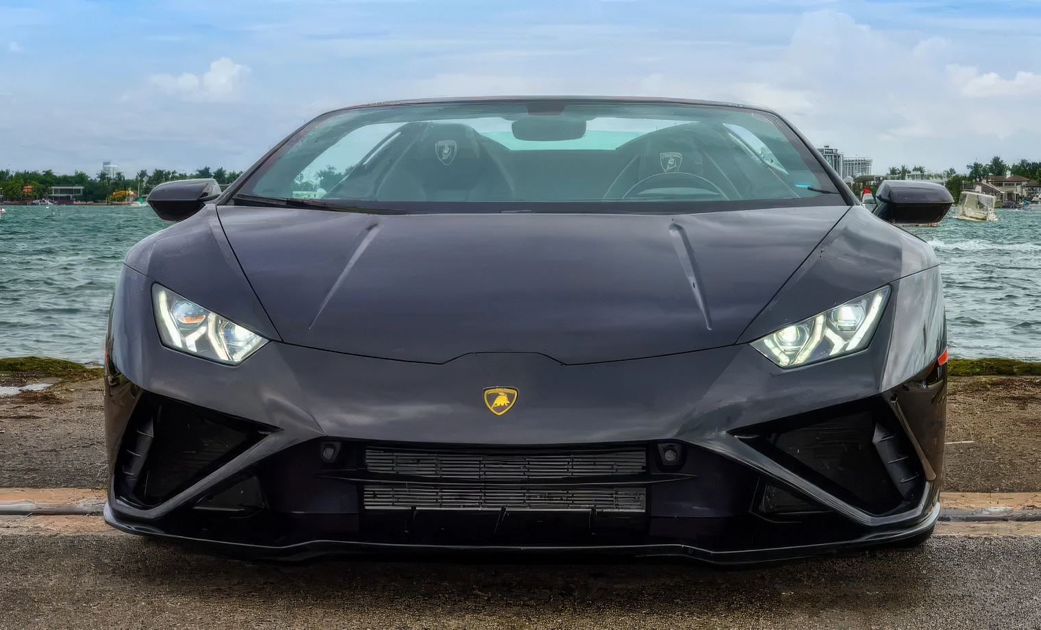Lamborghini Huracan EVO Spyder – Nero Noctis on Nero (Gloss Black on Black)