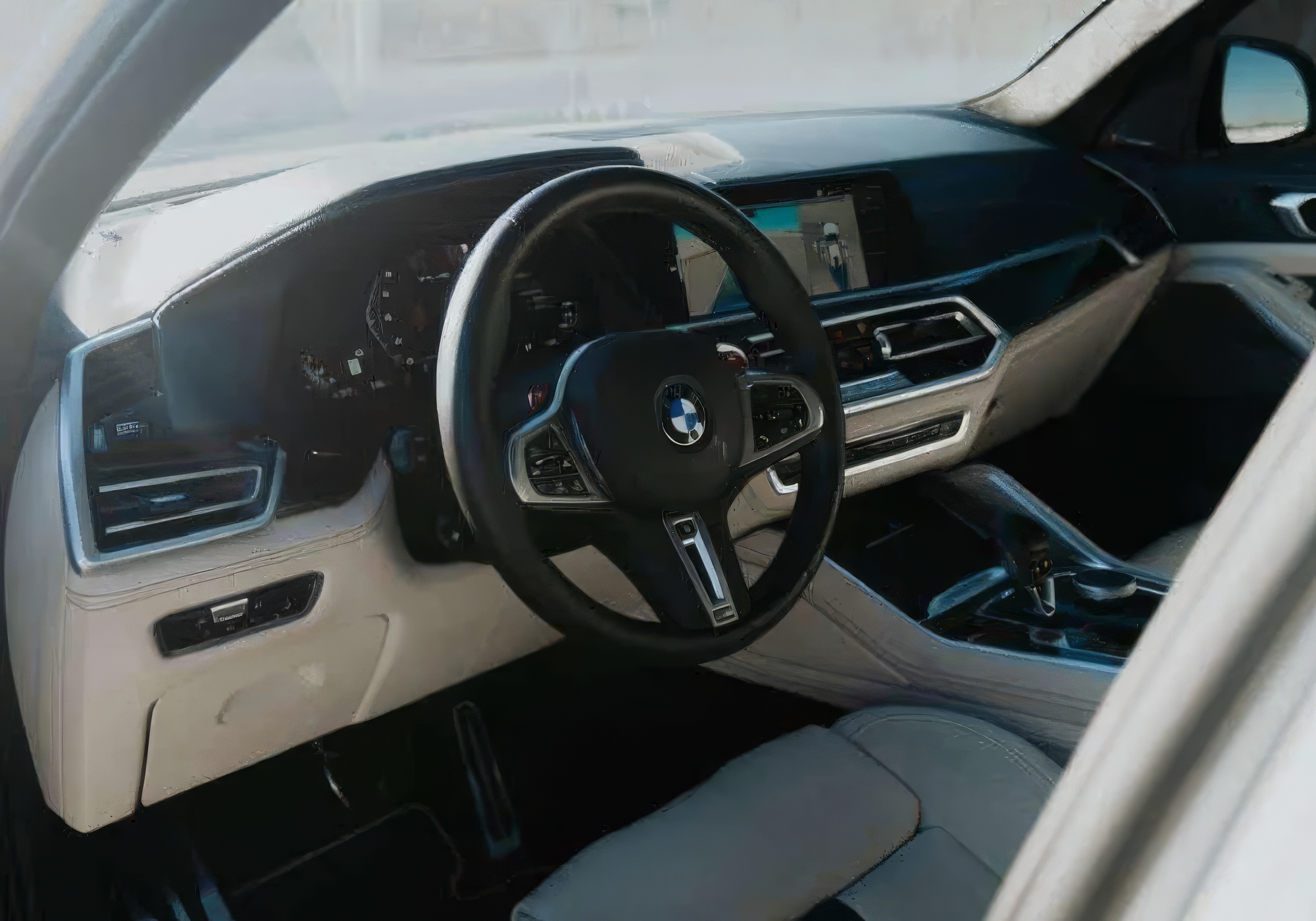 BMW X5 M Competition - Alpine White on Ivory White & Black