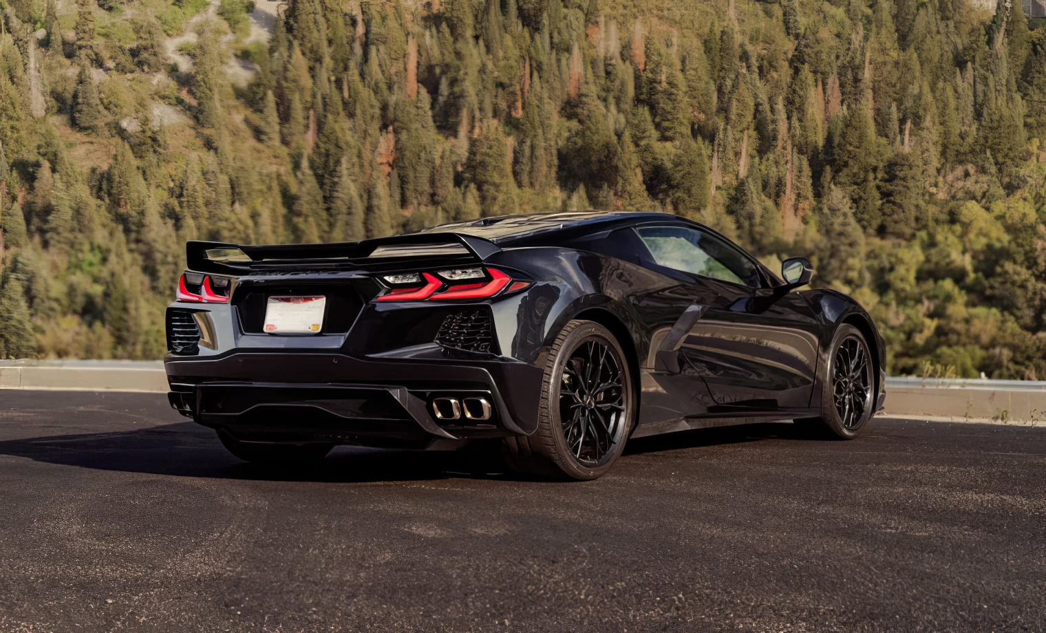 Chevrolet Corvette C8 – Black on Jet Black