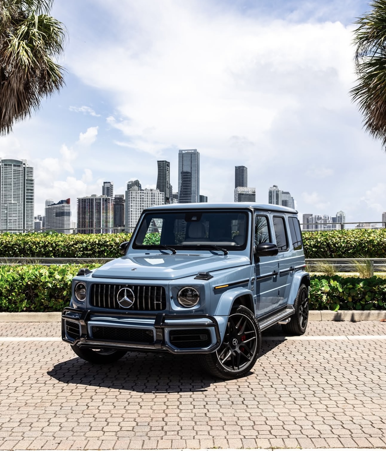 Mercedes-Benz G63 AMG - China Blue on White
