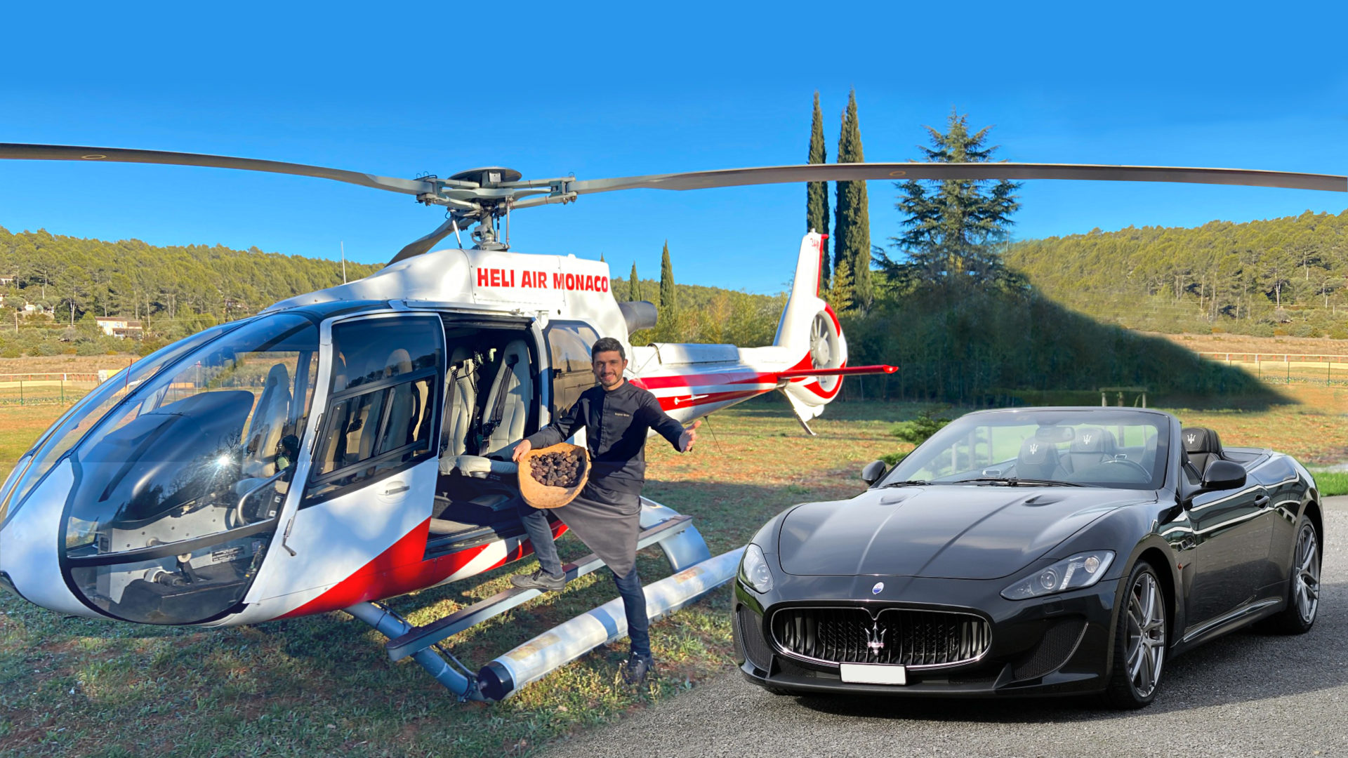 Monaco to Provence: Heli & Drive Gastronomy