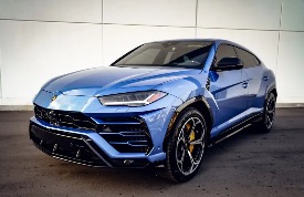 Lamborghini Urus – Starlight Pepsi Blue on Black