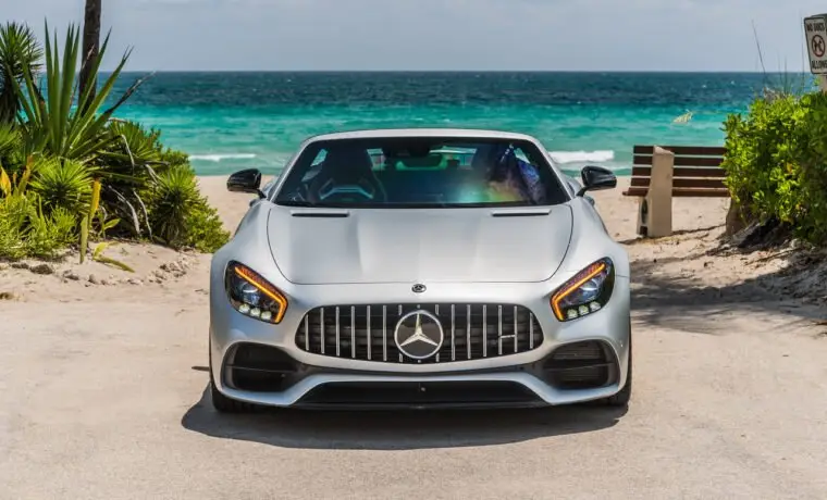Mercedes-Benz AMG GTS – Silver on Black