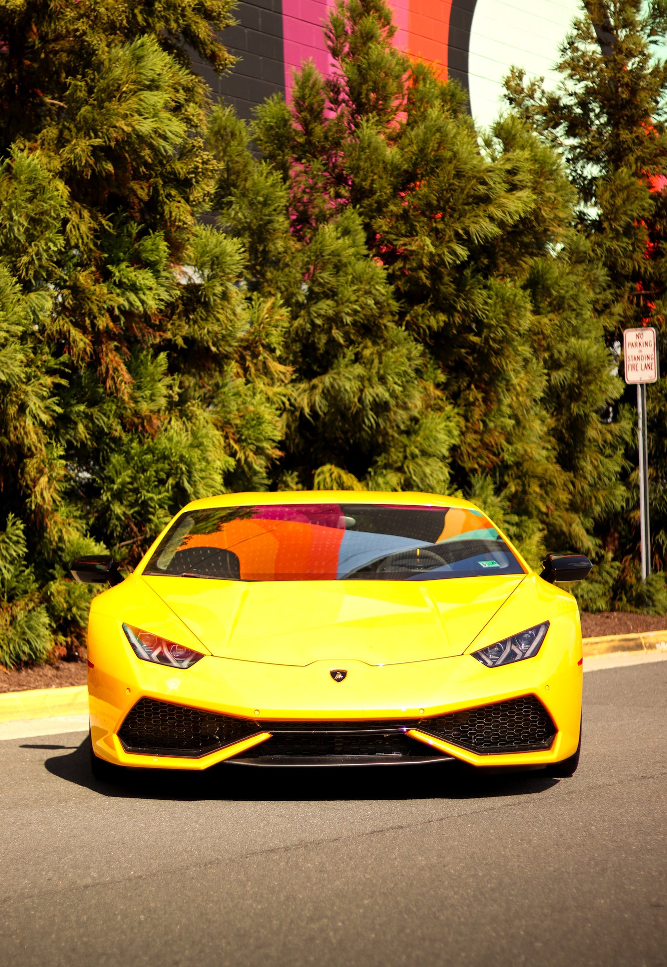 Lamborghini Huracan LP-610 - Yellow on Black