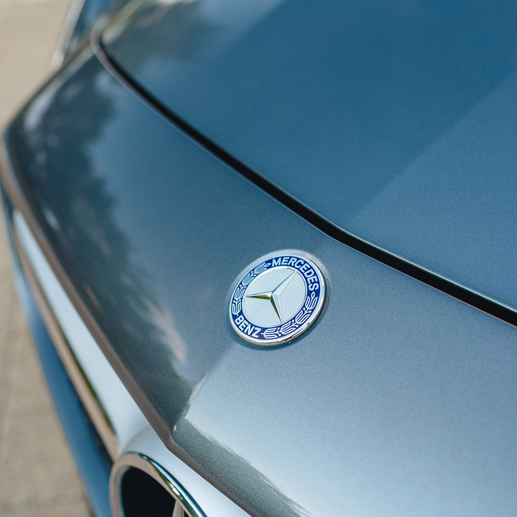 Mercedes-AMG GT S Coupe — Selenite Grey Metallic on Red Pepper & Black
