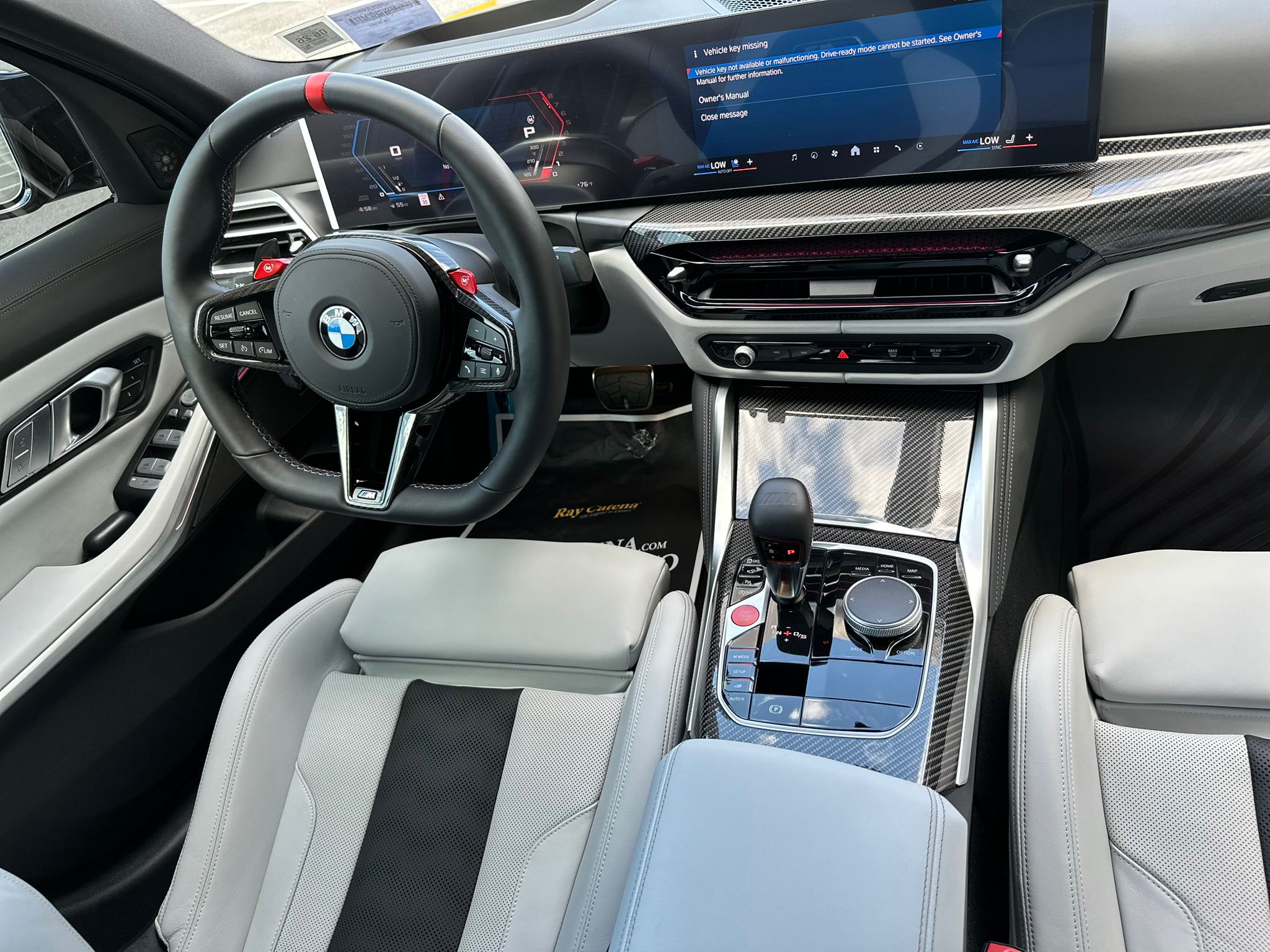 BMW M3 - Grey on White