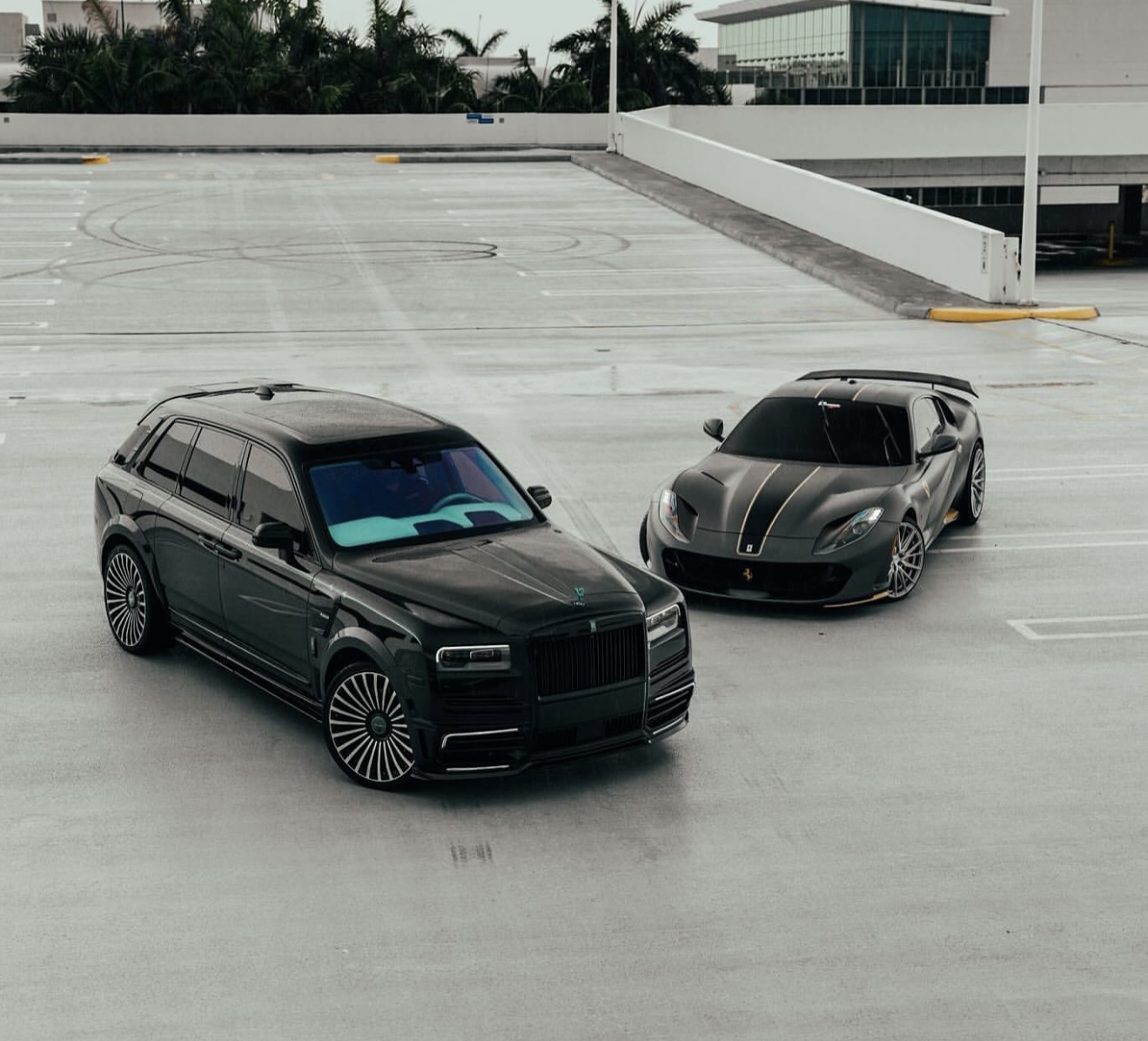 Mansory Edition Rolls-Royce Cullinan - Black on Tiffany Blue