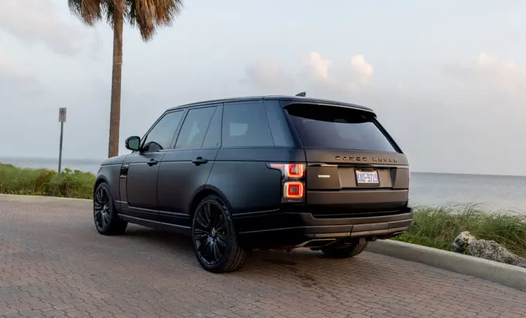 Range Rover Sport – Matte Black on Black