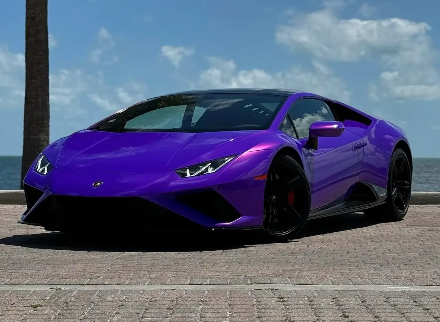 Lamborghini Huracan – Purple on Red