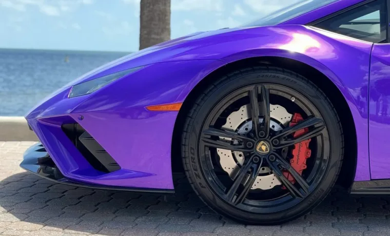 Lamborghini Huracan – Purple on Red
