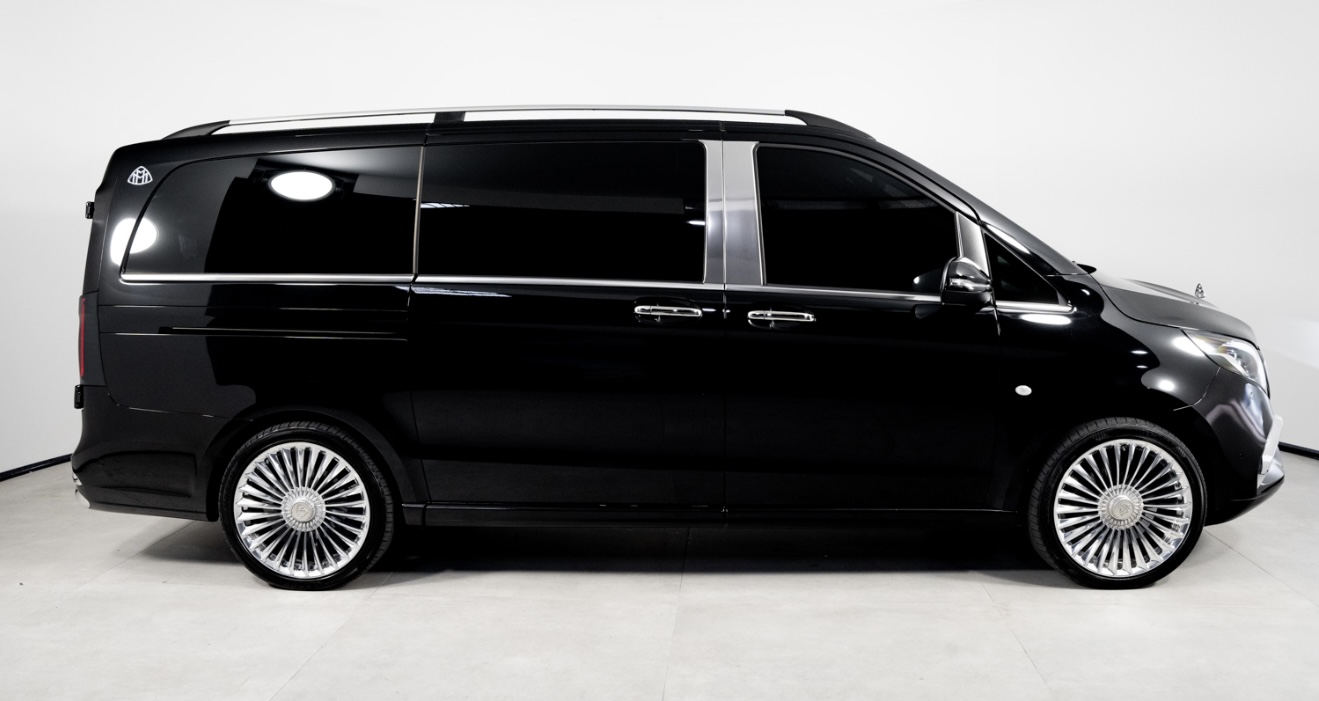 Chauffeur Service - Black Maybach Metris 