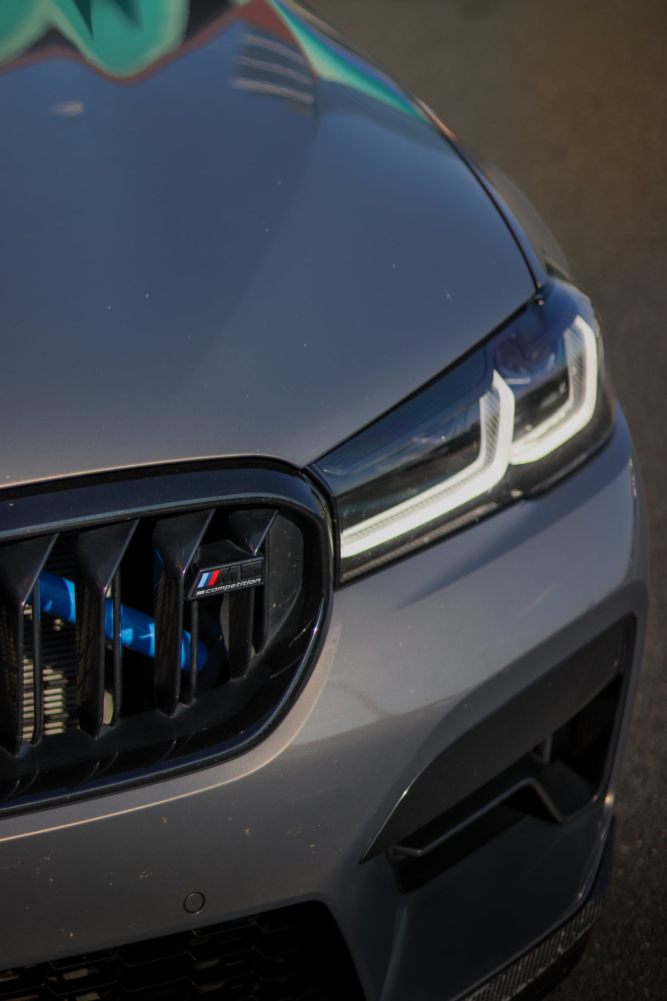 BMW M5 Competition - Grey on Black 