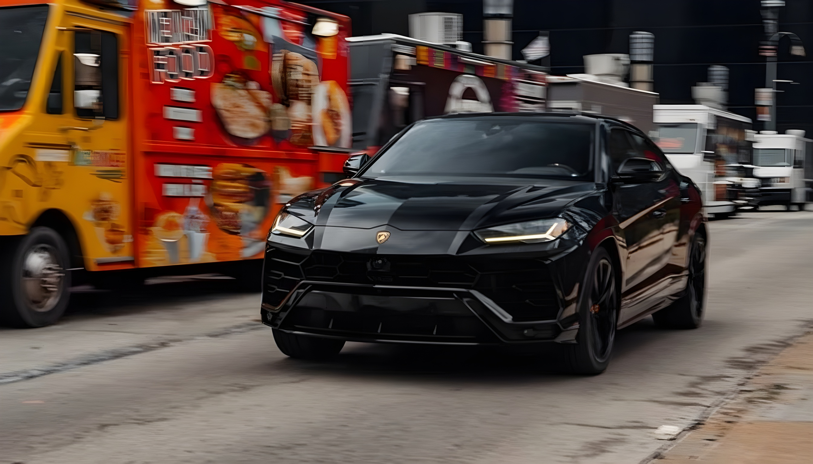 Lamborghini Urus - Nero Helene on Nero (Deep Metallic Black on Black)