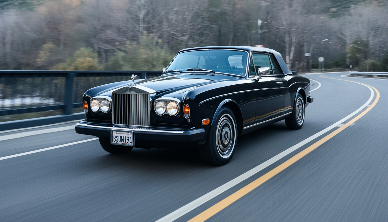 Rolls-Royce Corniche II Convertible - Masons Black