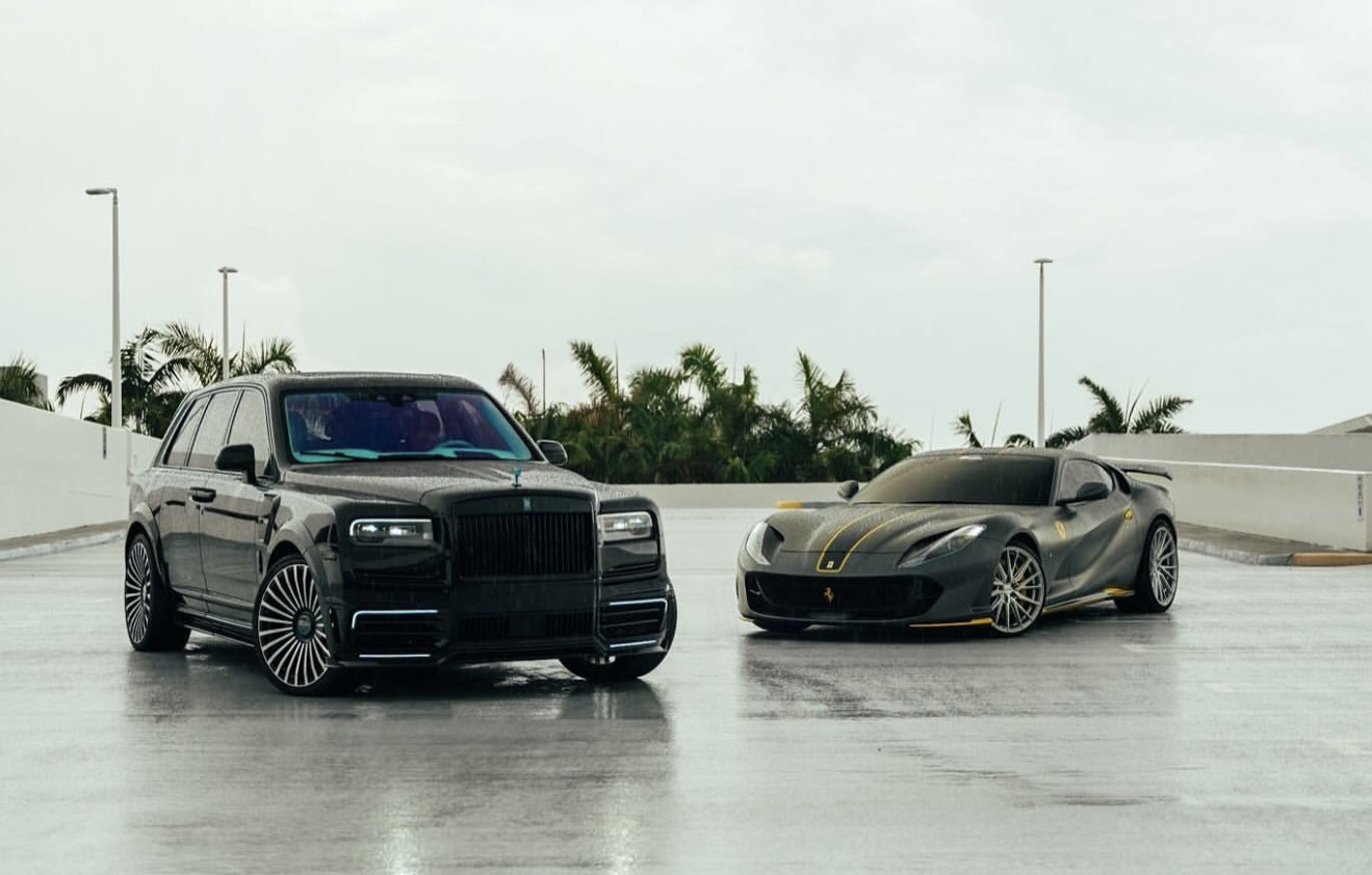 Mansory Edition Rolls-Royce Cullinan - Black on Tiffany Blue