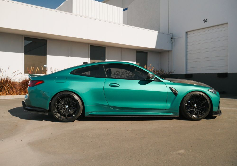 BMW M4 Competition - Isle of Man Green Metallic on Kyalami Orange & Black