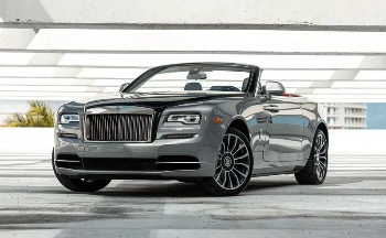 Rolls-Royce Dawn – Gray on Black and Red
