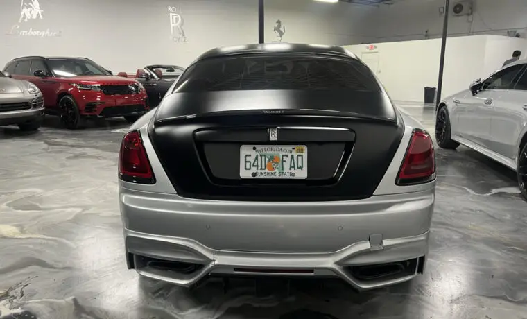 Mansory Rolls-Royce Wraith – Gray & Black on Black