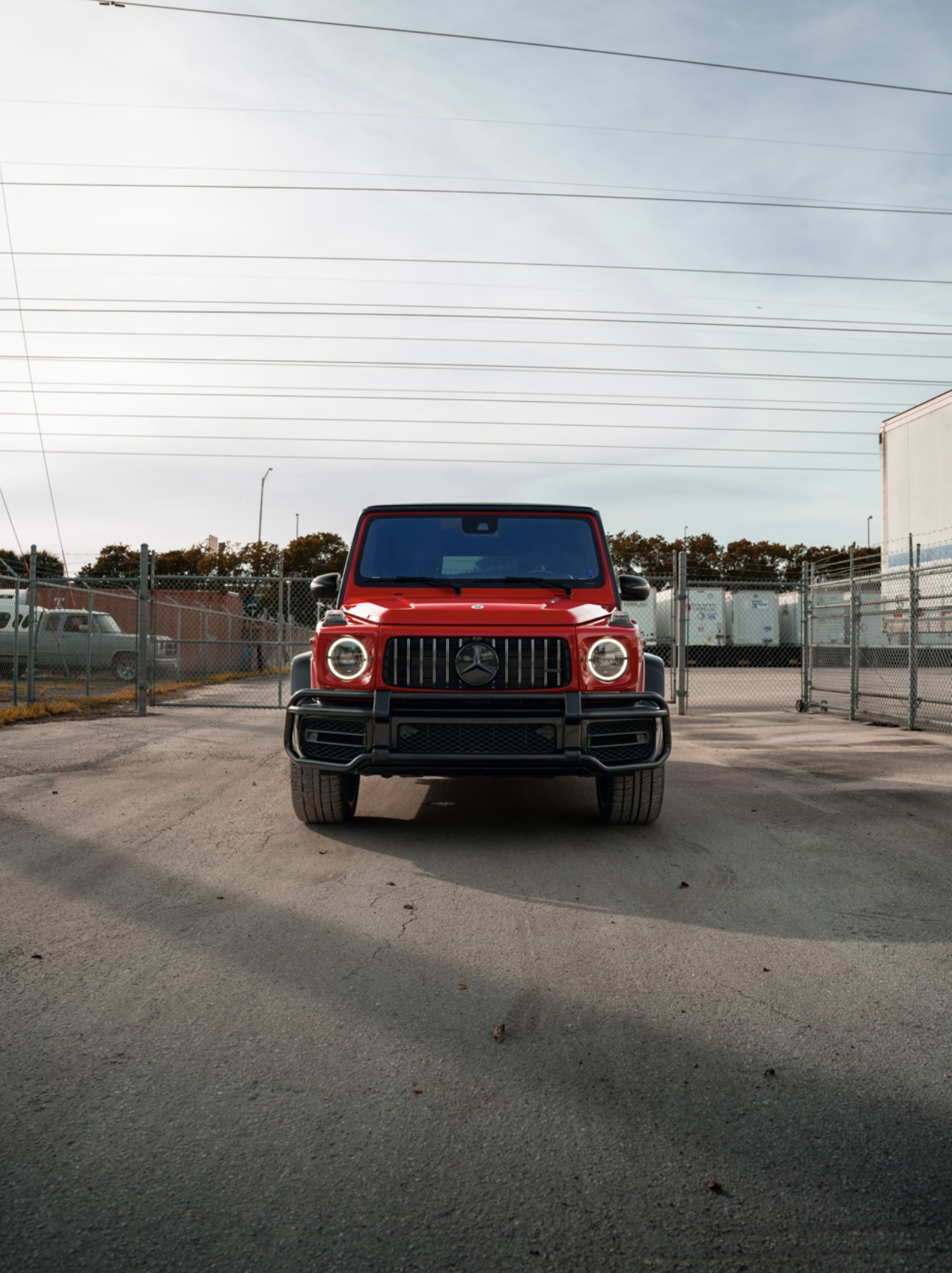 Mercedes Benz G63 AMG - Red on Black