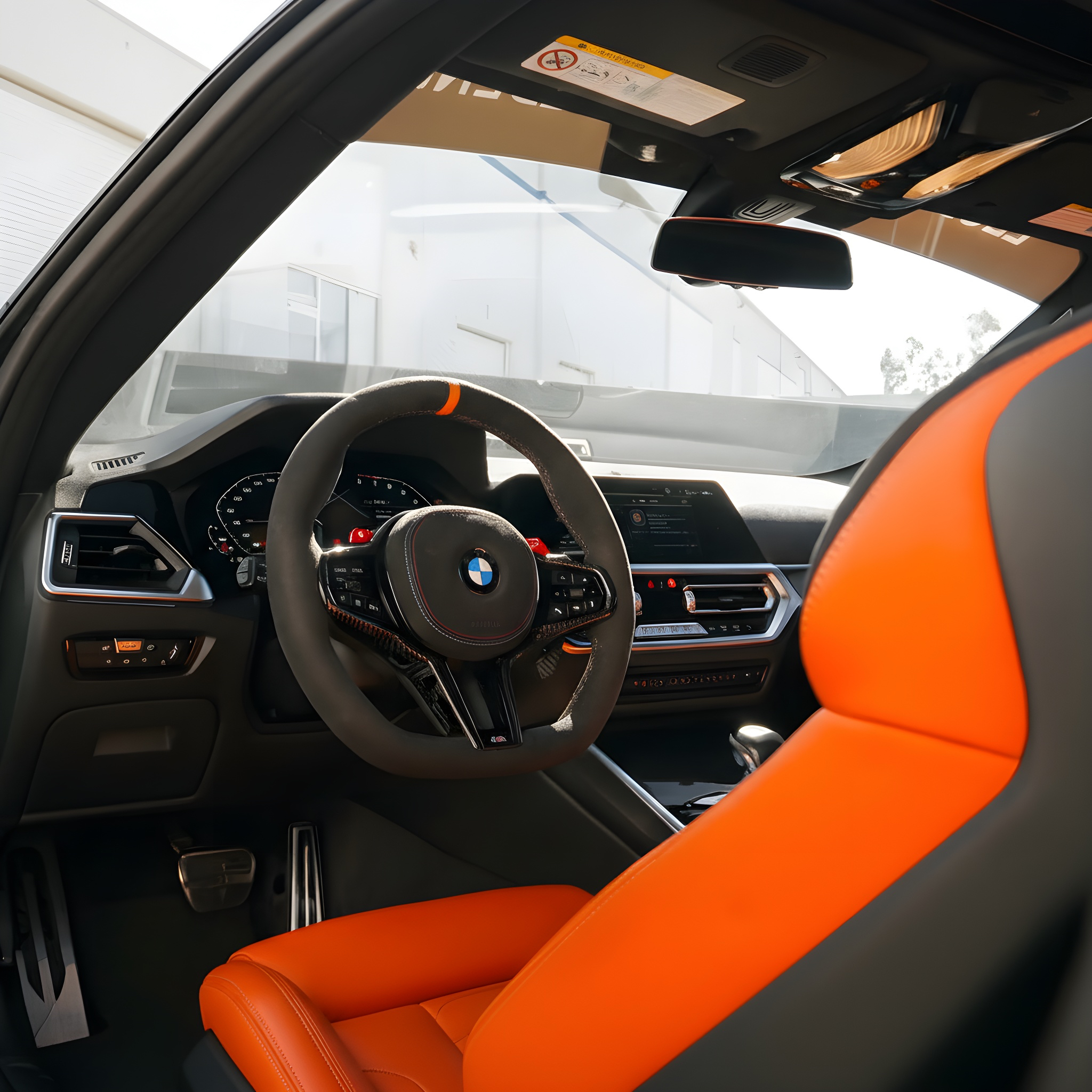 BMW M4 Competition - Isle of Man Green Metallic on Kyalami Orange & Black