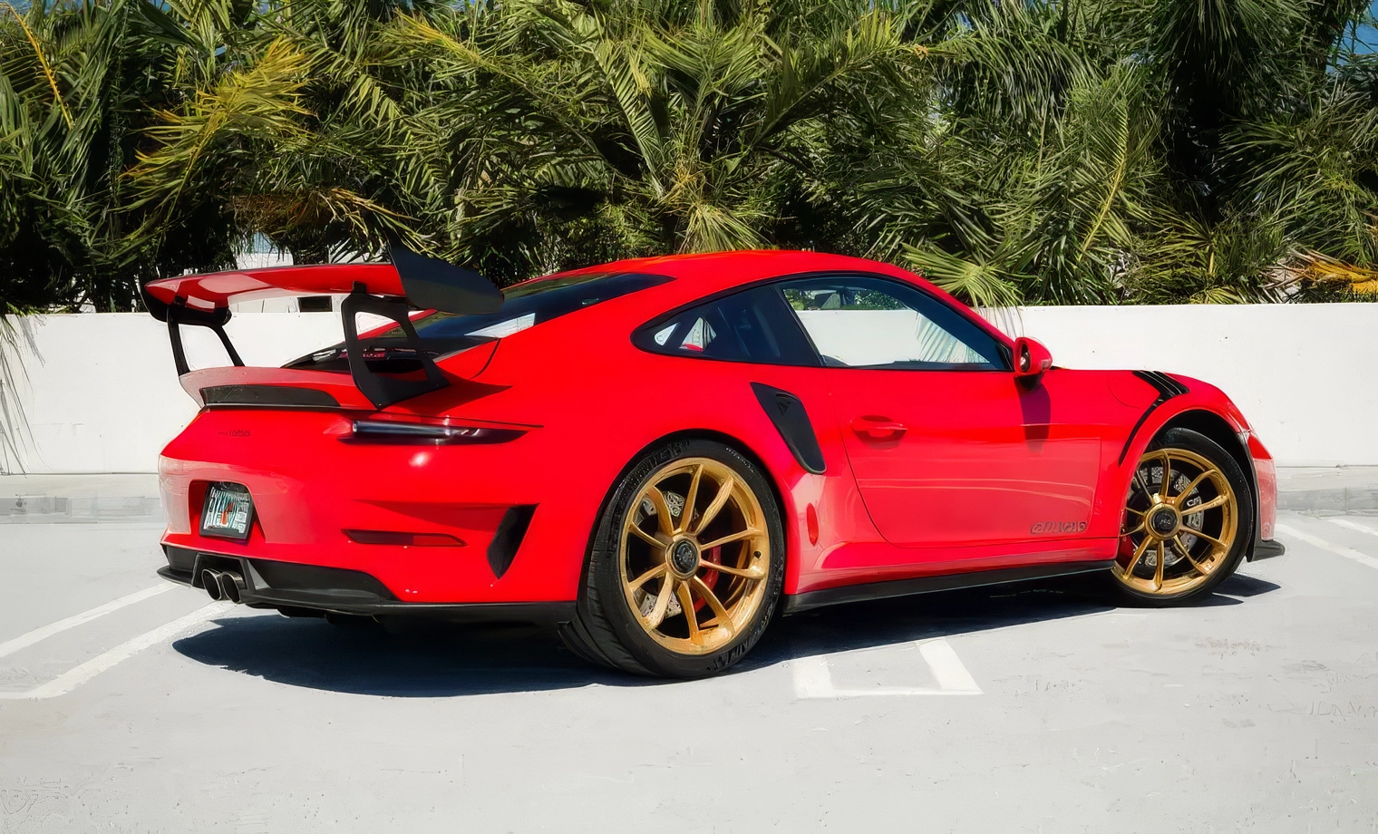 Porsche 911 GT3 RS –  Indischrot (Guards Red) on Black