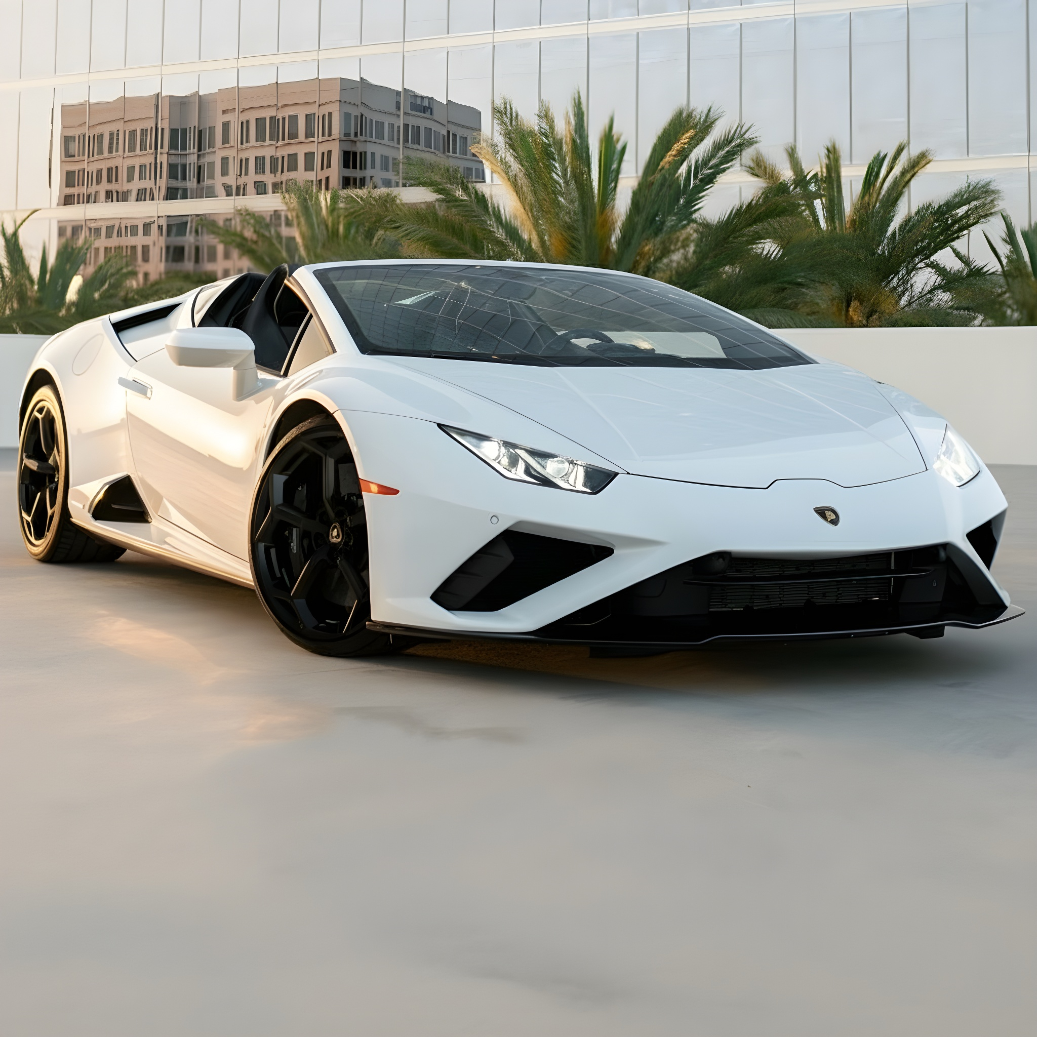 Lamborghini Huracán Evo Spyder - Bianco Icarus (Pearl White)