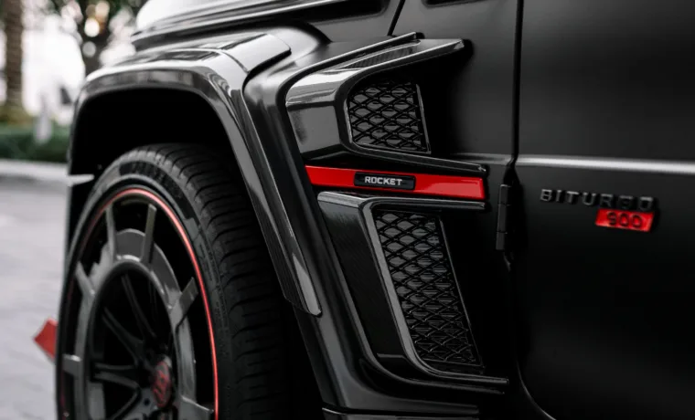 Brabus Mercedes-Benz G63 AMG – Black on Red