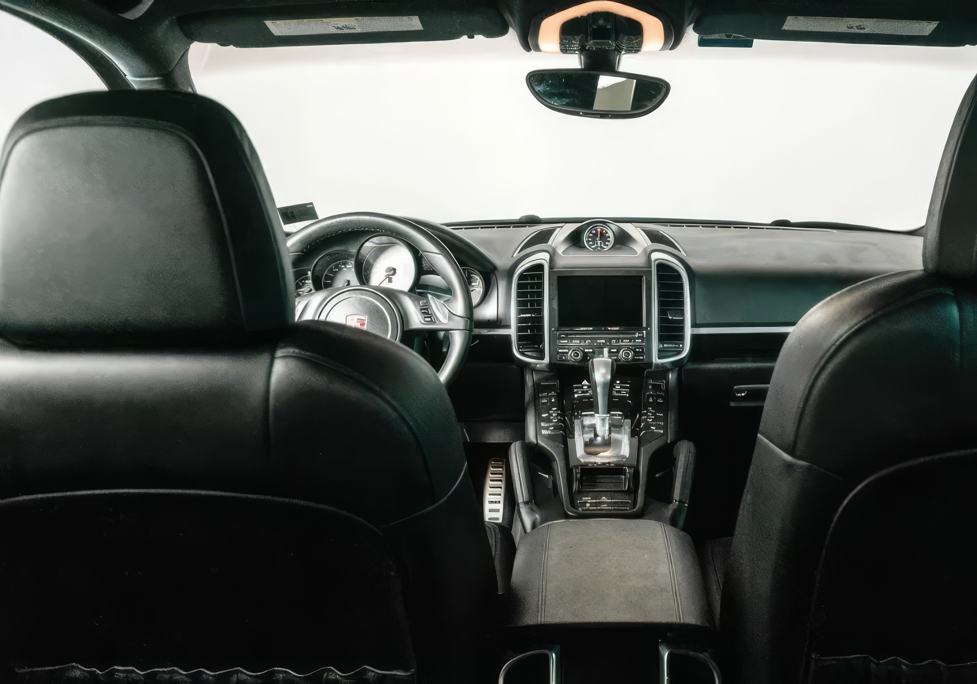 Porsche Cayenne S - Jet Black Metallic on Black