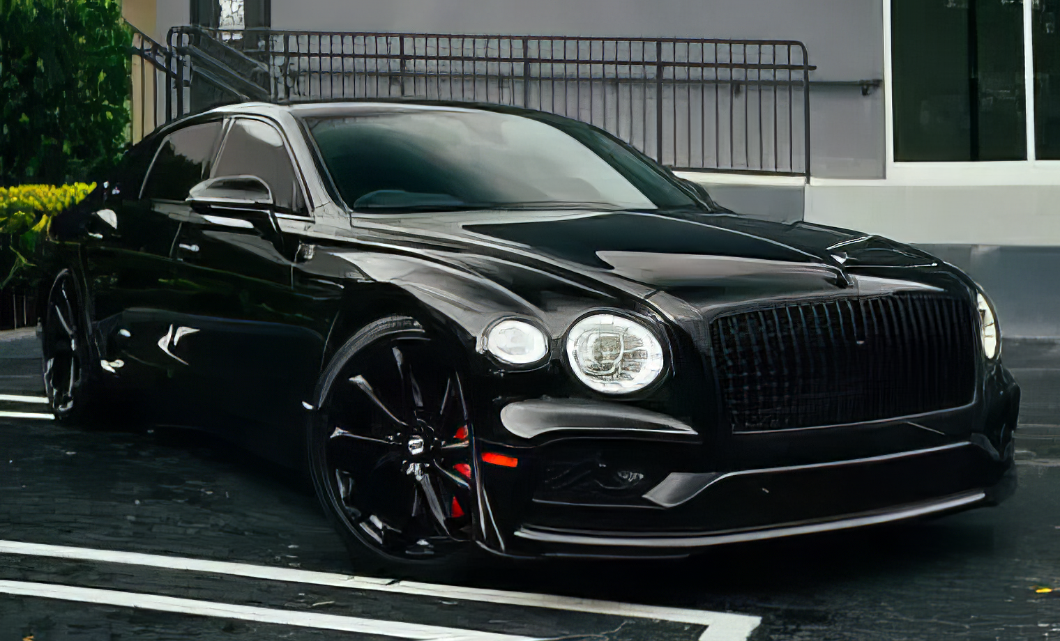 Bentley Flying Spur – Beluga Black on Black