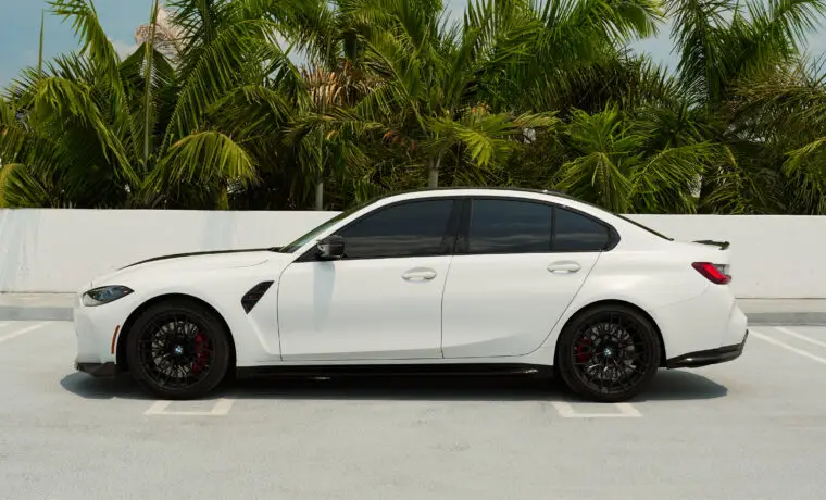 BMW M3 CS – White on Black