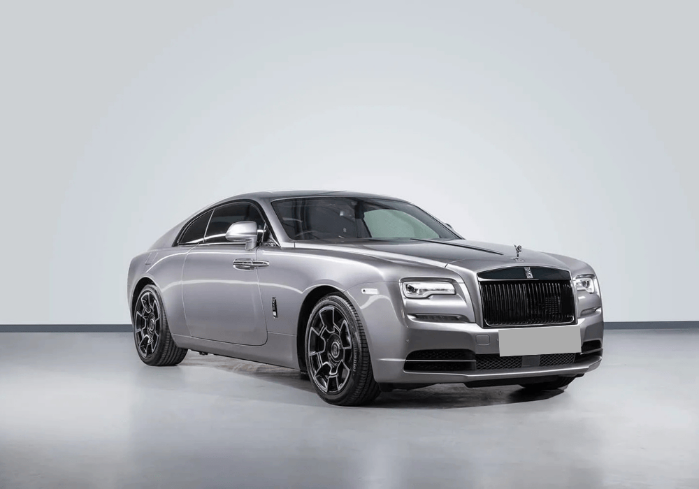 Rolls-Royce Wraith - Jubilee Silver on Black