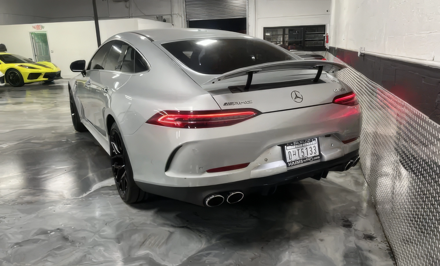 Mercedes-Benz AMG GT53 – Iridium Silver Metallic on Black