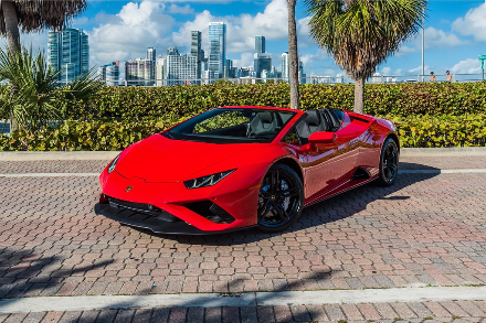 Lamborghini Huracan EVO Spyder – Red on Black