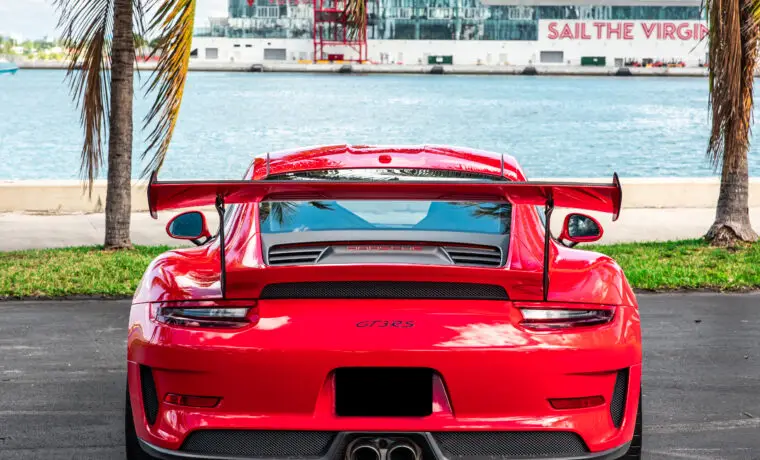 Porsche 911 GT3 RS – Red on Black