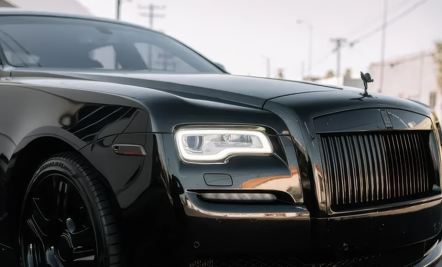 Rolls-Royce Ghost – Diamond Black on Black