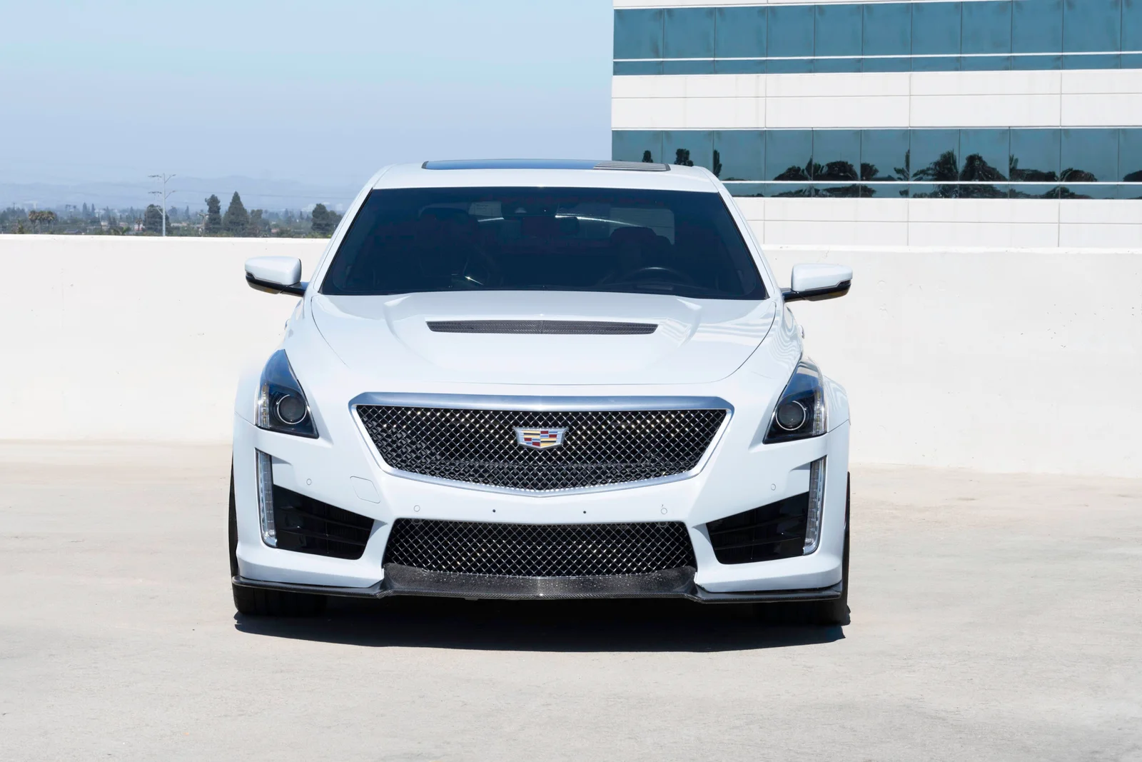 Cadillac CTS-V - Crystal White on Black