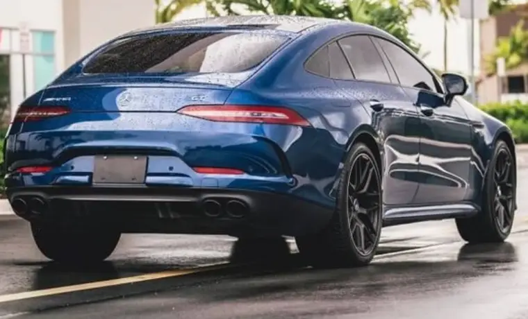 Mercedes-Benz AMG GT63 – Blue on Red