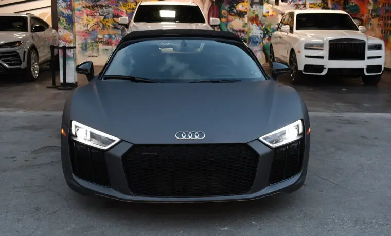 Audi R8 – Matte Black on Black