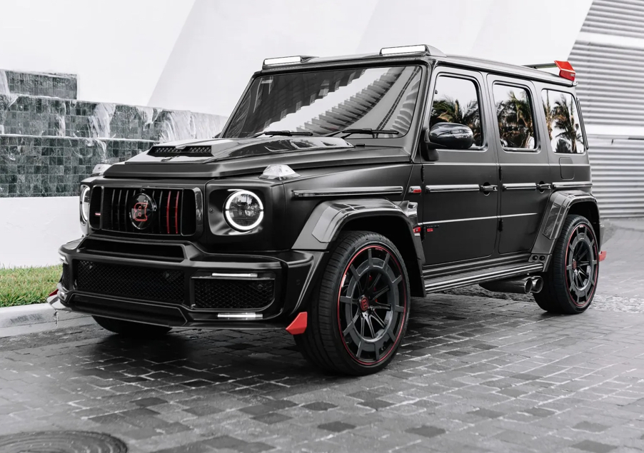 Brabus Mercedes-Benz G63 AMG – Black on Red