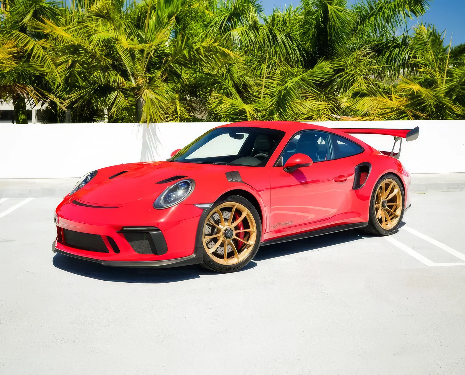 Porsche 911 GT3 RS –  Indischrot (Guards Red) on Black