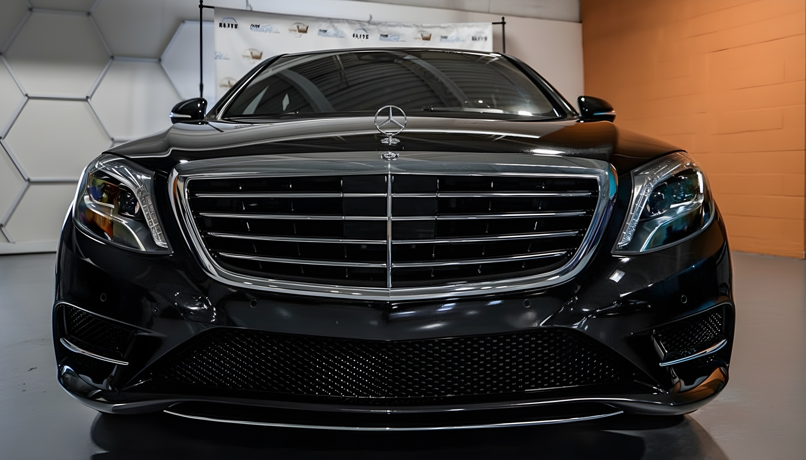 Mercedes-Benz S550 - Obsidian Black Metallic