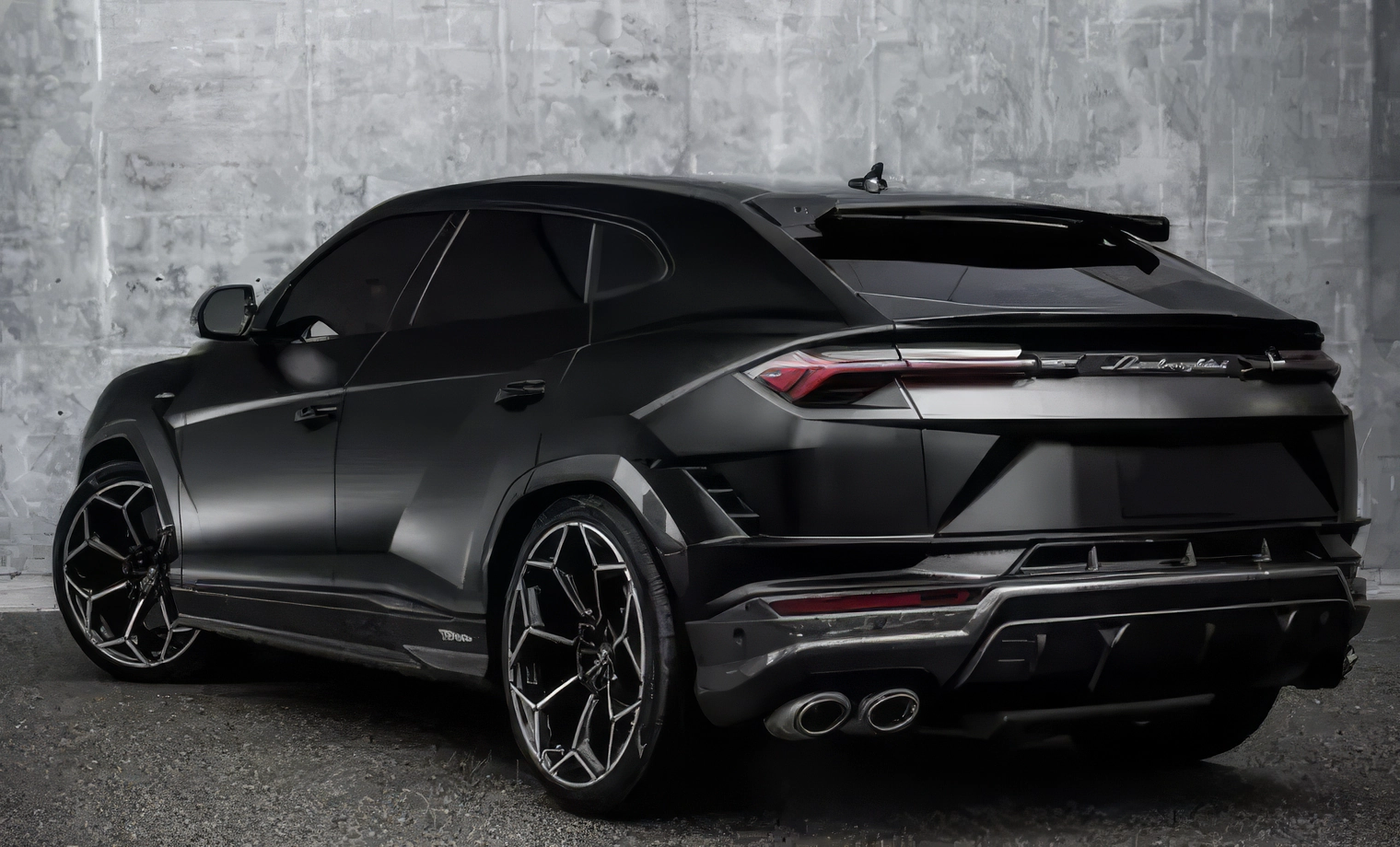 Lamborghini Urus Performante – Nero Nemesis on Nero & Rosso (Matte Black on Black & Red)