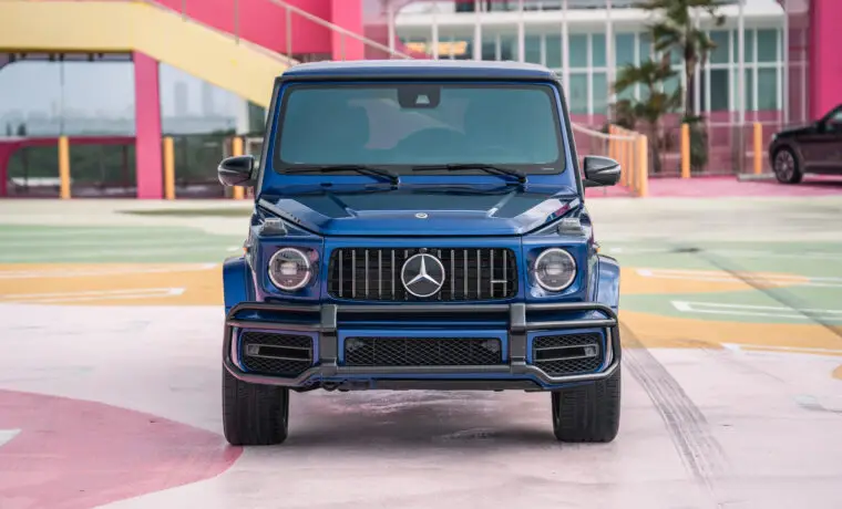 Mercedes-Benz G63 AMG – Blue on Black