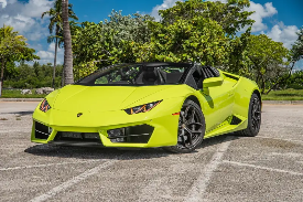 Lamborghini Huracan Spyder – Green on Black