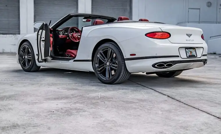 Bentley Continental GT Speed – White on Red